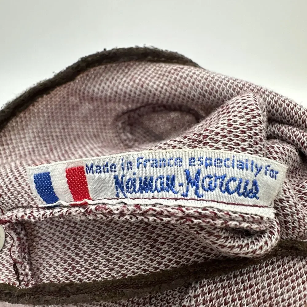 Vintage Neiman Marcus Women’s Gloves Snap Closure Fabric Knit Gloves Size Small